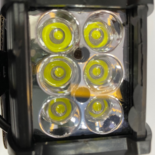 Lampu Sorot 6 mata Mini Junior Lampu Tembak Motor Universal use