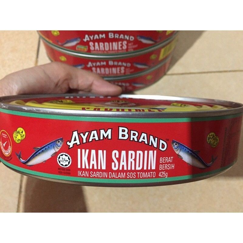 

Ayam Brand Sardines In Tomato Sauce 425gram import malaysia
