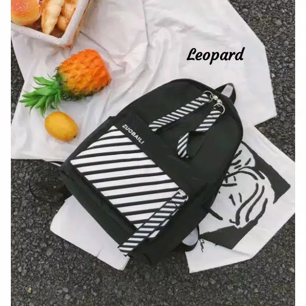 Tas Ransel Modern Backpack Double Decker