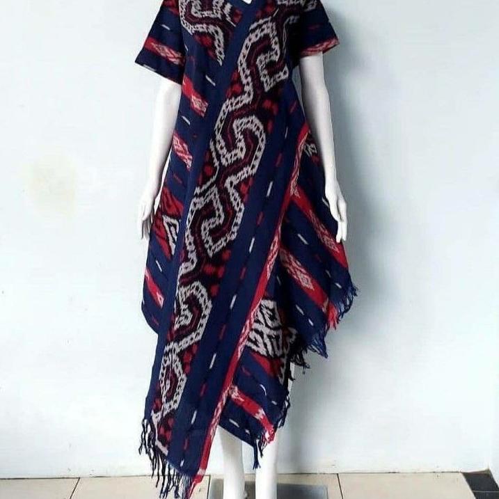 Keluaran Terbaru.. baju tenun wanita - baju tenun etnik - dress tenun modern - dress etnik modern - 