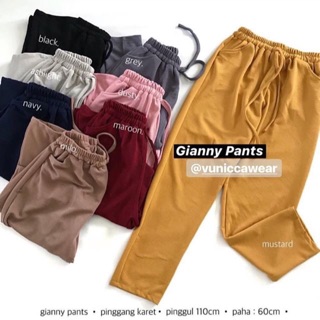  CELANA  PANJANG WANITA CARGO  DENIM TWILL PANTS warna mocca 