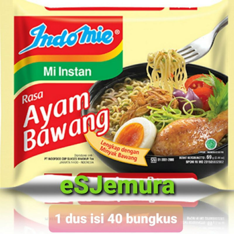 

Indomie Rasa Ayam Bawang per dus / Mie Instant