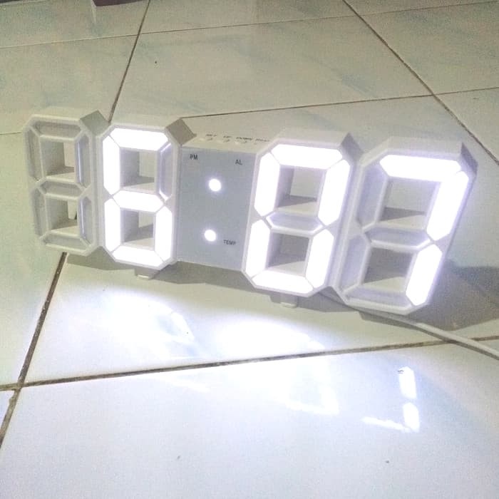RSPS JAM MEJA DIGITAL LED JAM DINDING DIGITAL LED JAM DIGITAL MOSEKO LED