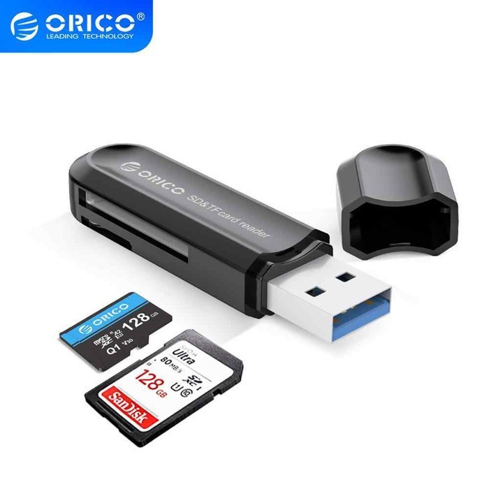 Card Reader Orico CRS21 - BK USB 3.0 Memory TF/SD