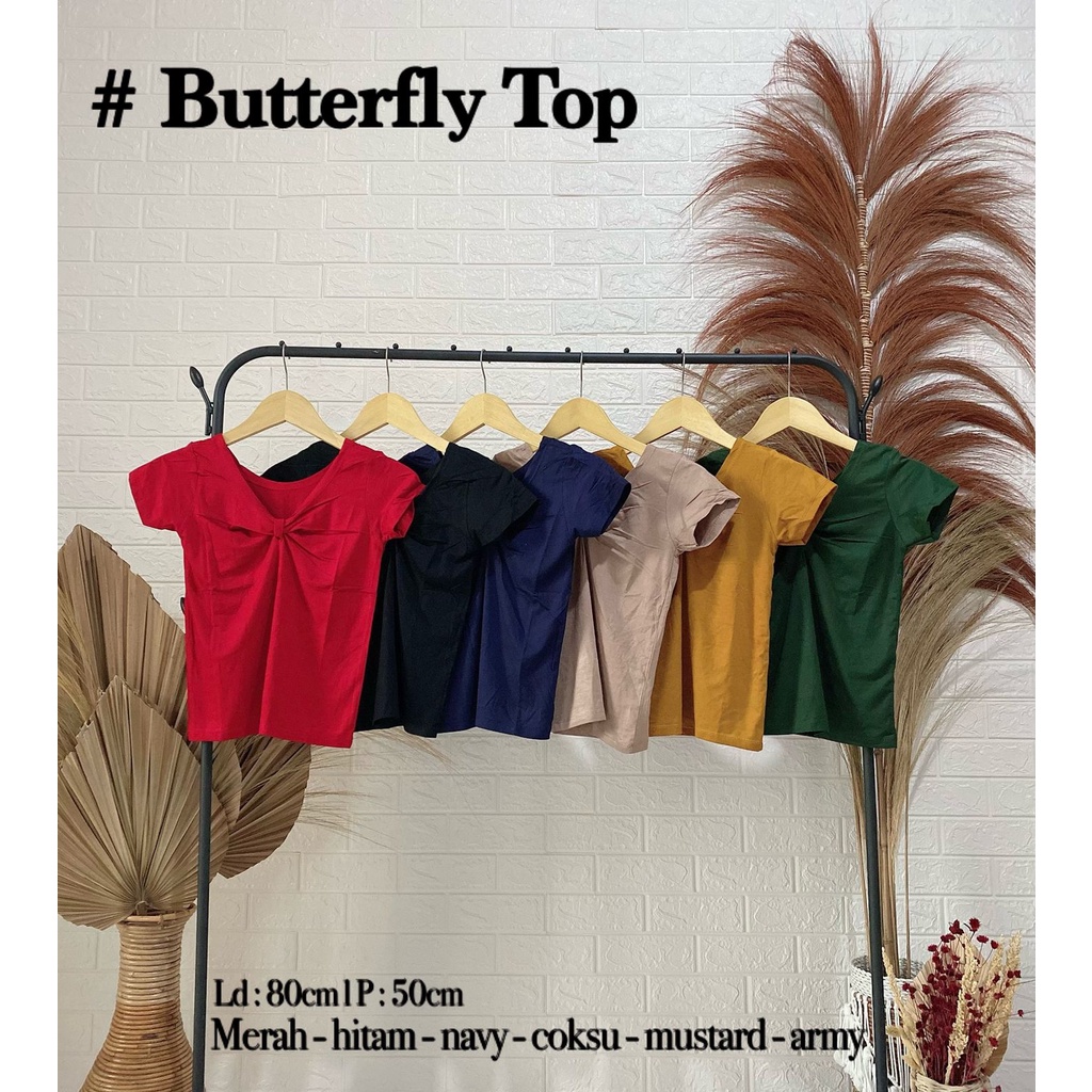 BUTTERFLY TOP / VIMEL COLLECTION