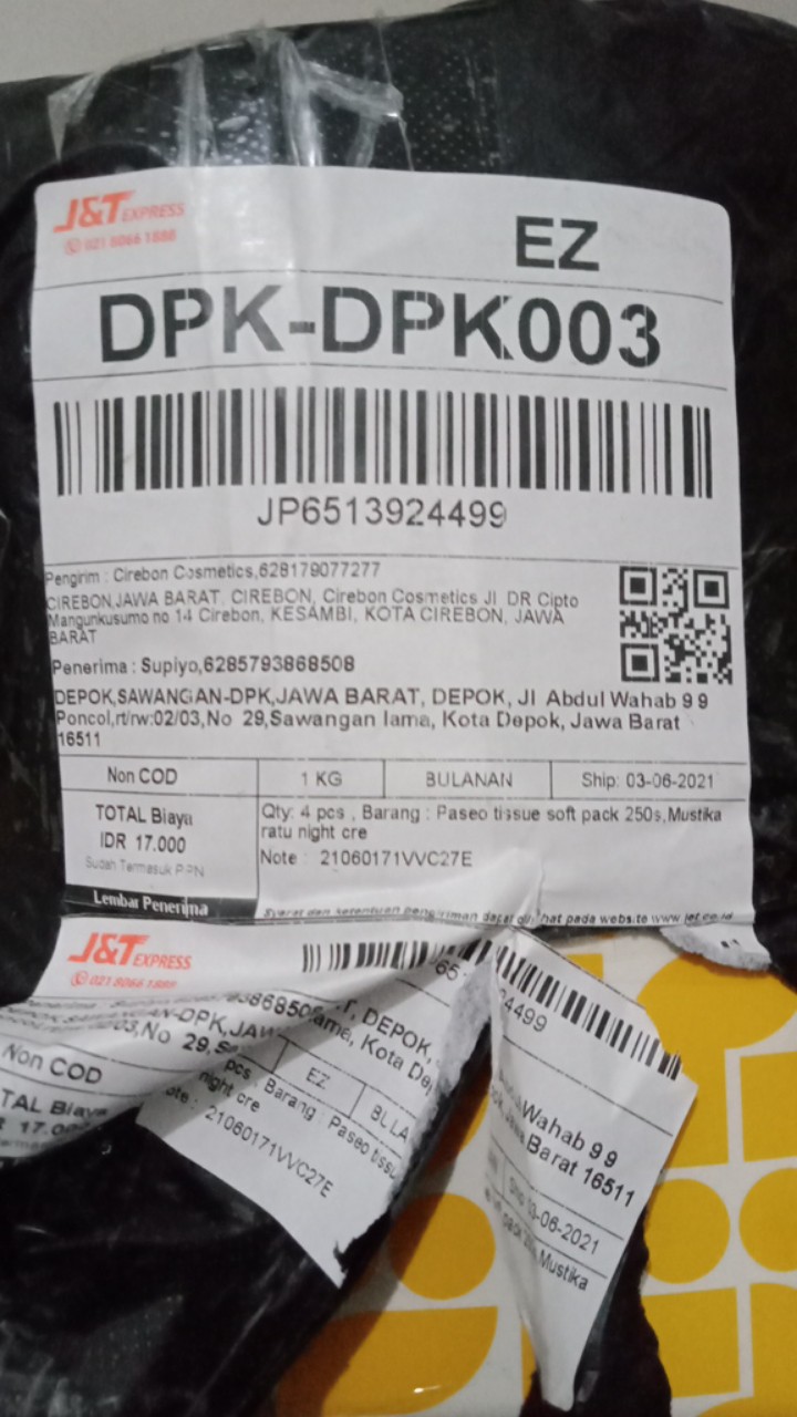 Paseo Tissue Soft Pack 250s