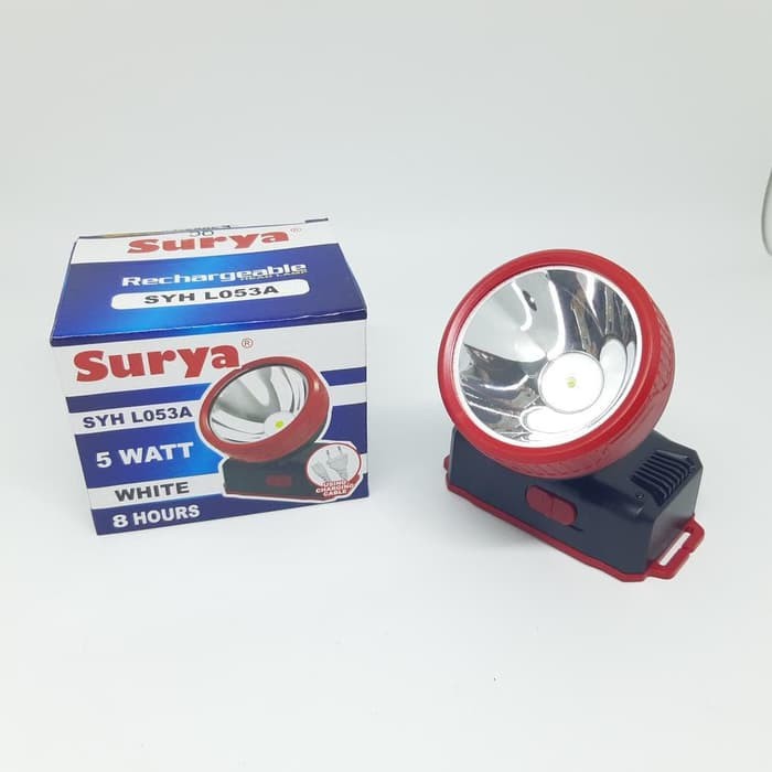 Surya Senter Kepala 5 Watt SYH L053A - White