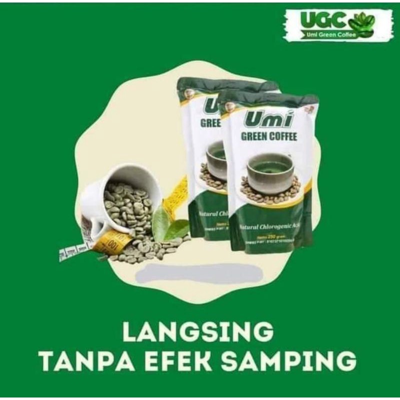 

UMI GREEN COFFEE || LANGSING TANPA EFEK SAMPING