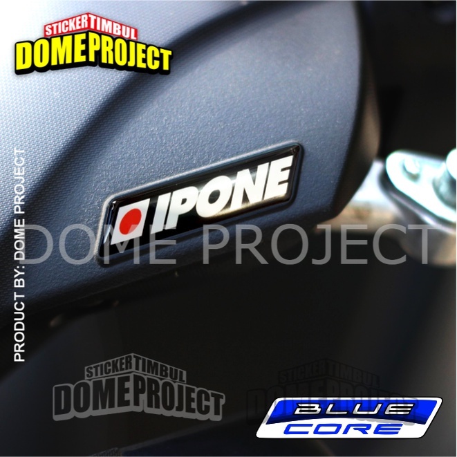 STIKER MOTOR YAMAHA EMBLEM TIMBUL BLUECORE 3D LOGO IPONE AKSESORIS AESTHETIC KEREN