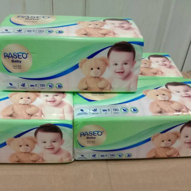 Paseo Baby Pure Soft  130 sheet