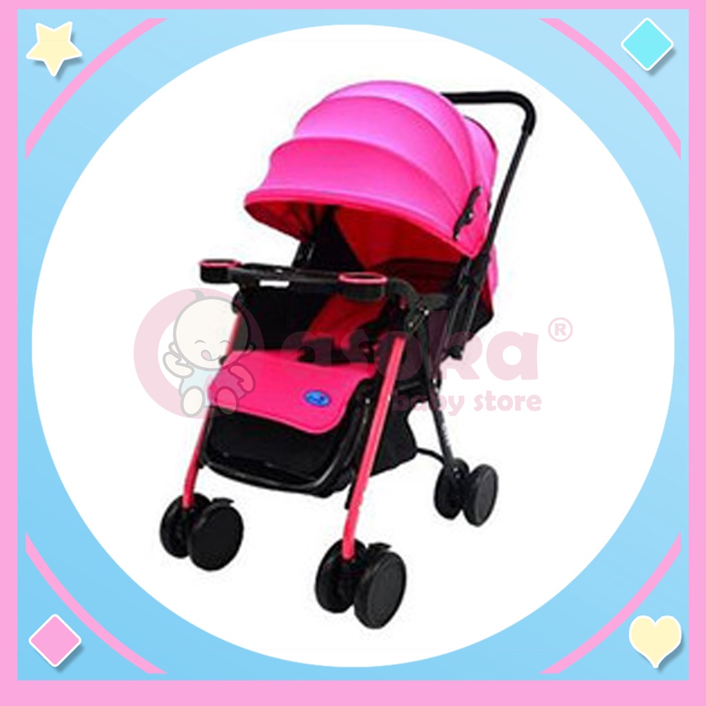 Stroller Baby Labeille Otta+ A919 Reversible Handle - Kereta Dorong Bayi Anak ASOKA