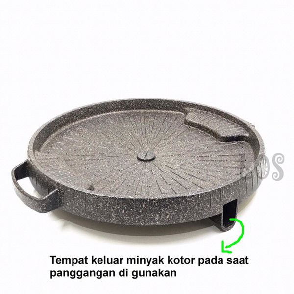 HC BULGOGI PAN 32 CM ALAT PANGGANG BAKAR PANCI GRILLER GRIL GRILL PAN