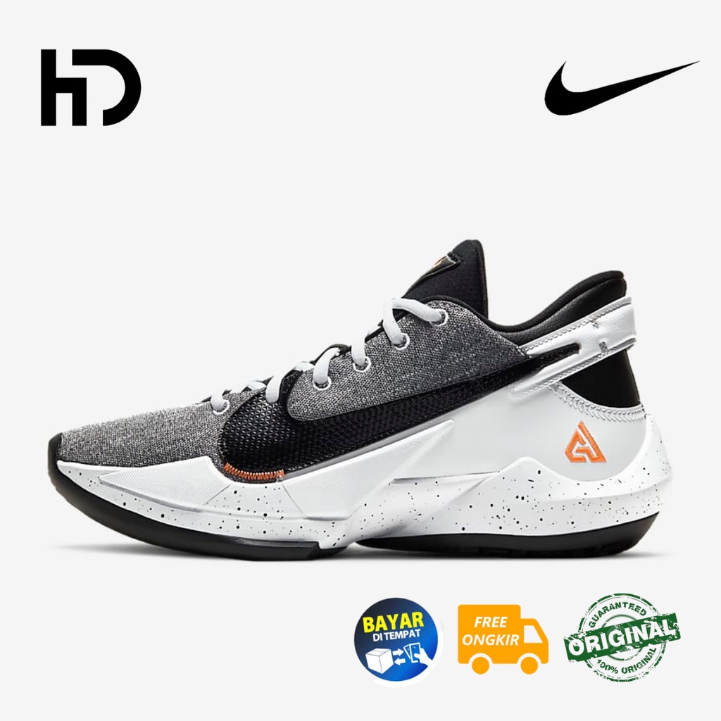 Sepatu Basket Nike Zoom Freak 2 'Oreo' Original CK5424-101
