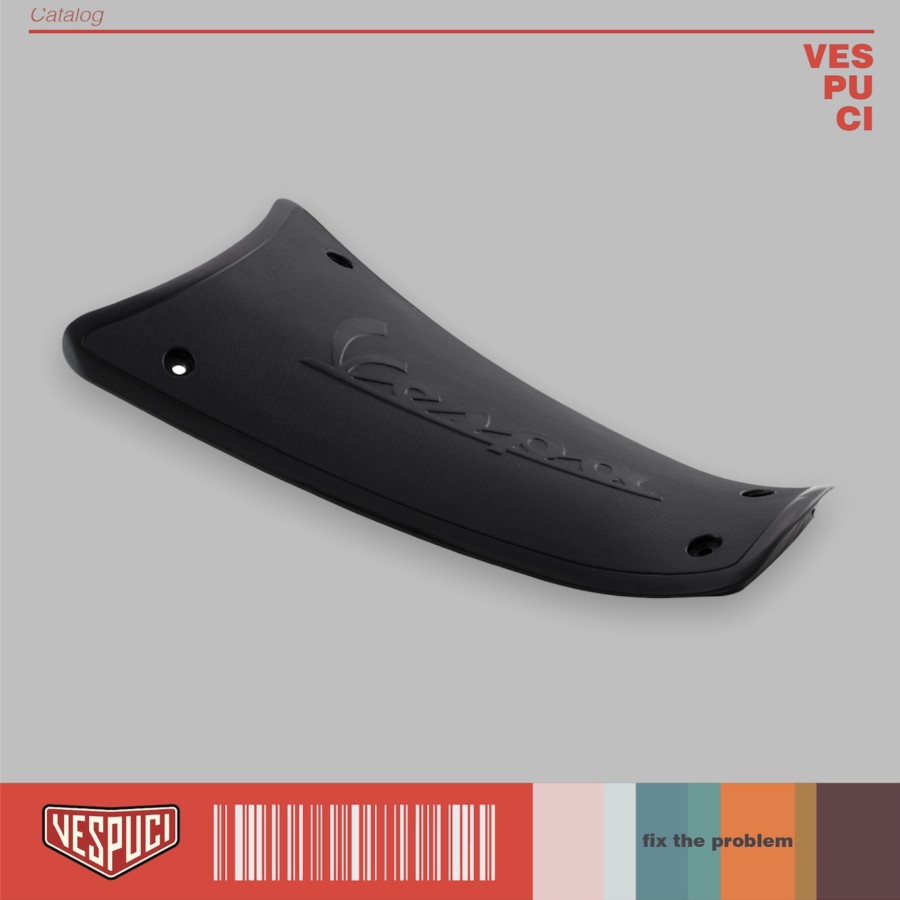 Cover Box Battery / Tutup Aki Vespa Sprint / Primavera 3V Iget ABS