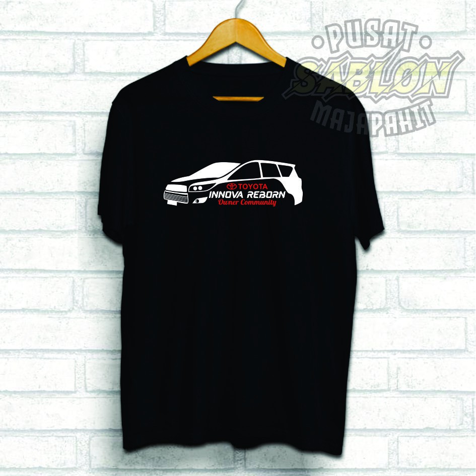 KAOS DISTRO CLUB MOBIL - TOYOTA KIJANG INNOVA - 100% COTTON COMBED 30s