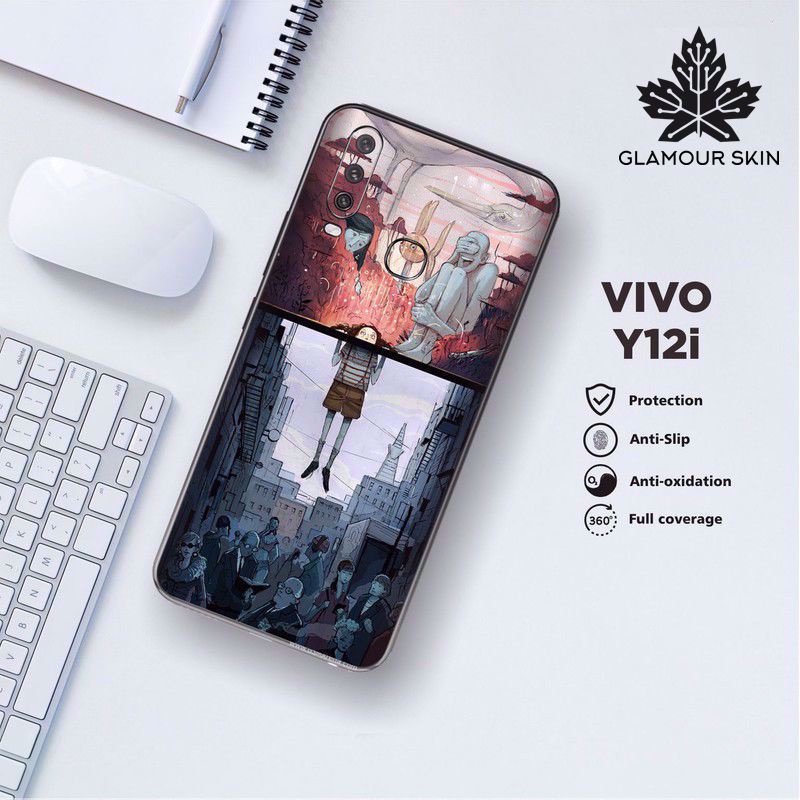 *(Dapat2PCS)* VIVO Y12I Garskin Case/Stiker Protector Motif ANIME