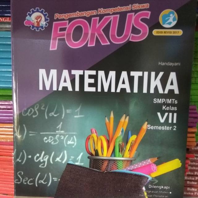 Buku Fokus Matematika Smp Mts Kelas 7 Semester 2 Shopee Indonesia