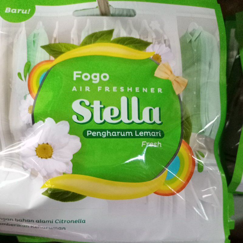 Stella pengharum lemari dan mobil gantung
