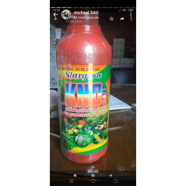 KNO 3 Stargrow / KNO 3 Cair / KNO 3 Buah 500ml