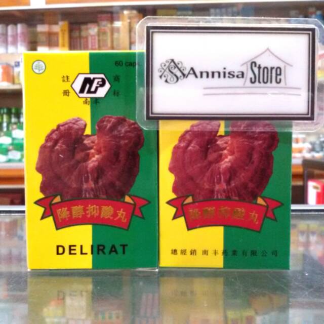 DELIRAT Obat Asam Urat Obat China