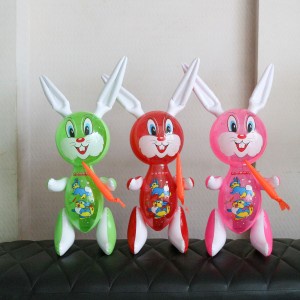 GROSIR 12 BIJI Balon Tiup Kelinci Wortel Bahan PVC BISA DIJUAL KEMBALI – BALON PESTA ULANG TAHUN ANA