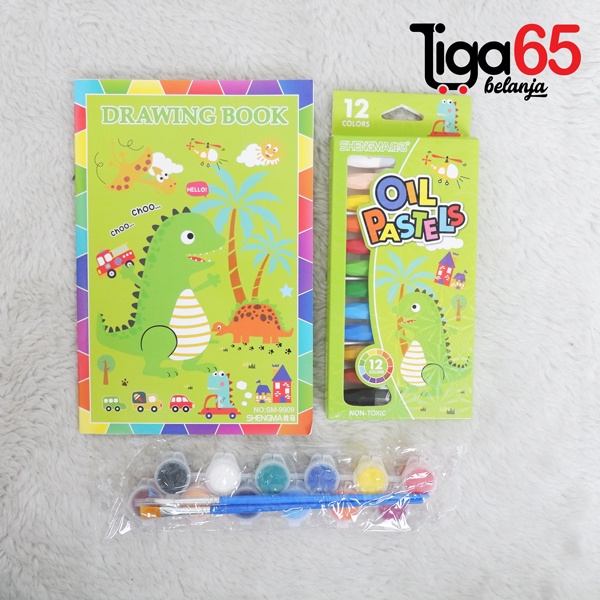 365 STATIONERY SET #40978 Buku &amp; Alat Tulis Anak / Karakter Fancy Gambar Lucu