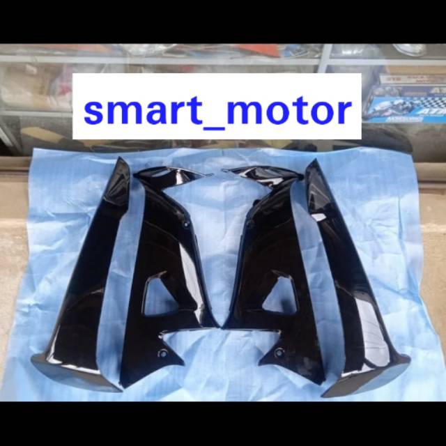 Cover  Sayap Body Depan Motor Supra Fit New - Hitam
