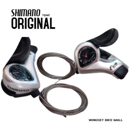 shifter 7 speed kanan original shimano