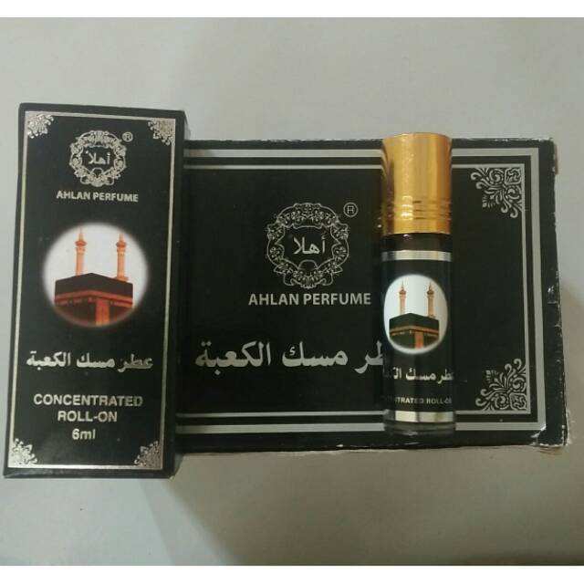 Parfum asli impor. Attar musk al ka'bah 6ml. Asli arab saudi. Free from alcohol