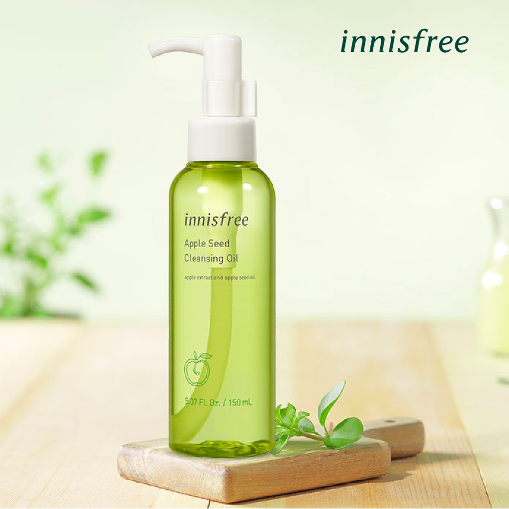 Innisfree Apple Seed Cleansing Oil 150ml - Cleansing Oil untuk Menghapus Makeup dan Kotoran