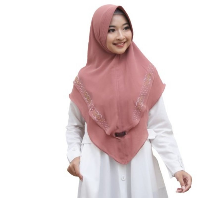 KHIMAR CERUTY BABYDOLL MOTIF TERBARU