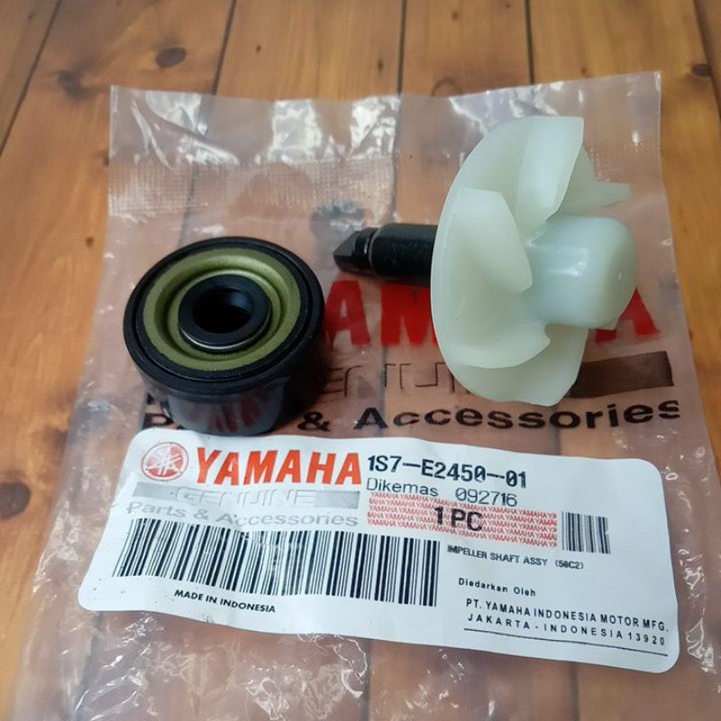 as kipas waterpump plus seal waterpump motor yamaha vixion jupiter mx