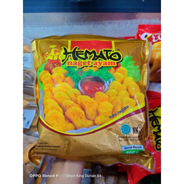 

Hemato nuget ayam gold 500