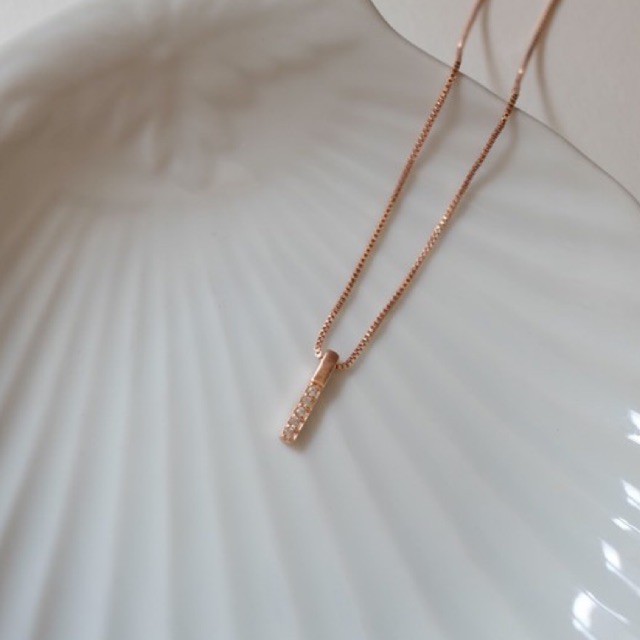Angelica necklace (gold &amp; rosegold)