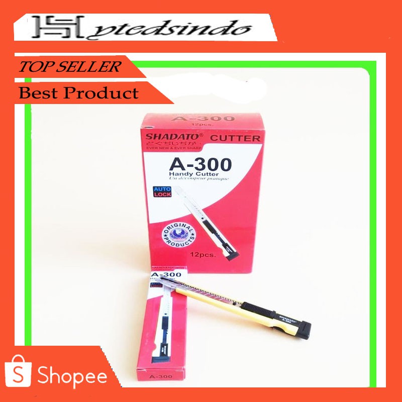 

Cutter A-300 Kater Kecil 1 Pack (12 Pcs) SHADATO