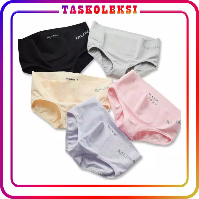 ☛TK☚ B003 Munafie Underwear Celana Dalam Hot Pants Import Kolor Murah Wanita Pakaian Cewek Korset CD