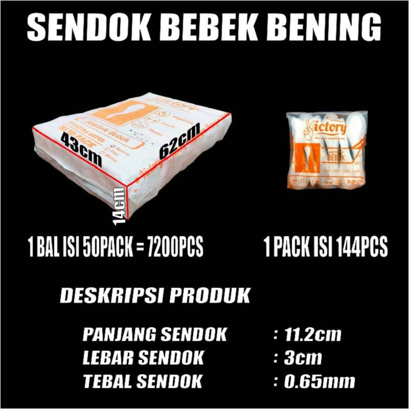Sendok Teh Puding STG / Sendok Jelly Eskrim STB / Garpu mini / Sendok Bebek Plastik Per Pack Var