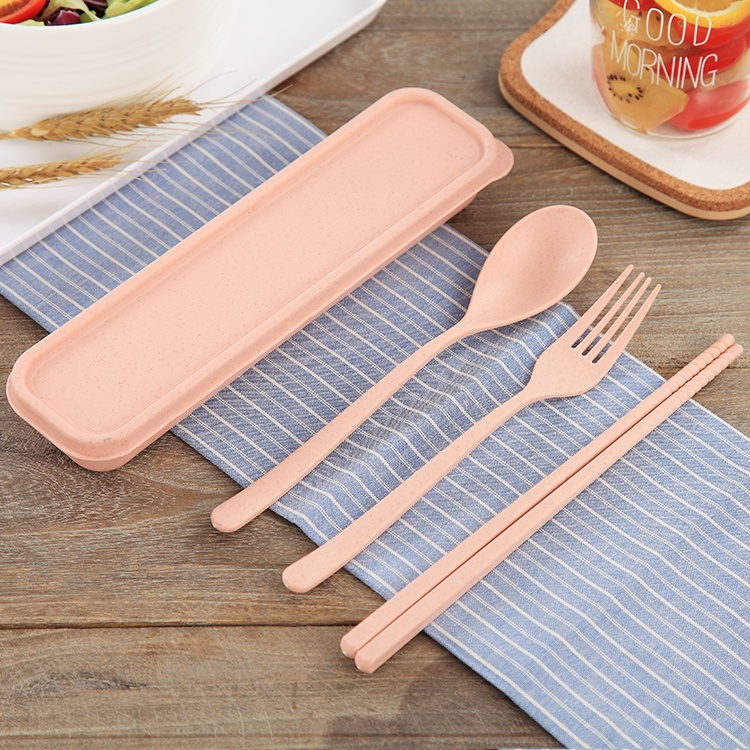 ❤ READY STOCK❤Piring Makan Saji |14.5、 20 、23 dan 25 cm Round Plate Piring Saji | Ramah Lingkungan | Biodegradable-Pink Set