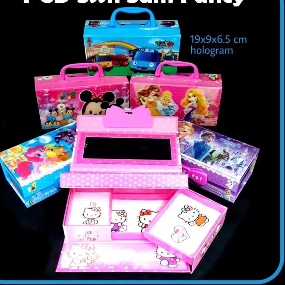 

BAYAR DI TEMPAT Tempat/ Kotak Pensil Kode Kunci Password Tiga/3 Susun 3 Dimensi [00]