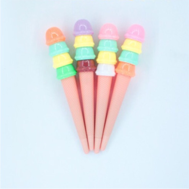 

Bolpen Pulpen Ballpoint Gel Lucu Unik Fancy Korea Eskrim Es Ice cream Susun