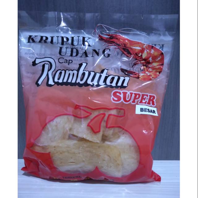 

Kerupuk udang Rambutan super 250 gr