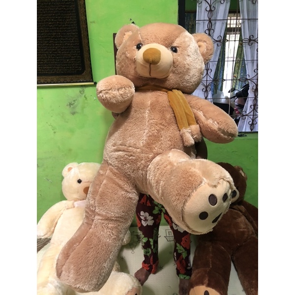 Boneka Teddy Bear Jumbo 1.5 Meter FLUFFY PLUFY PREMIUM 1.3Meter