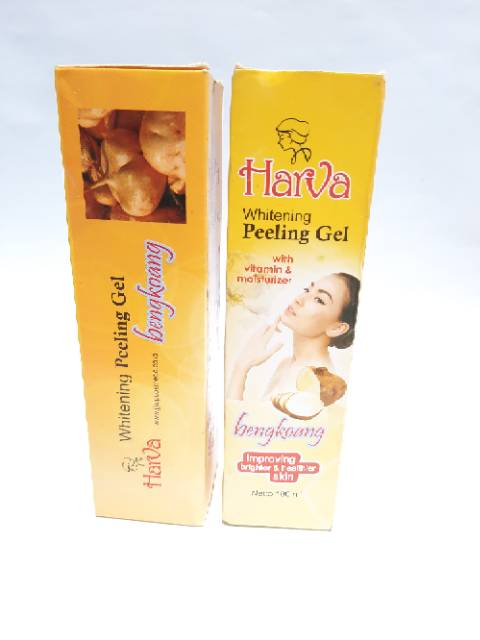 Harva Whitening Peeling Gel pepaya dan bengkoang 100 ml