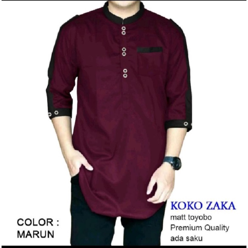 KURTA ZAKA KOKO PAKISTAN BAJU KOKO MUSLIM PREMIUM QUALITY