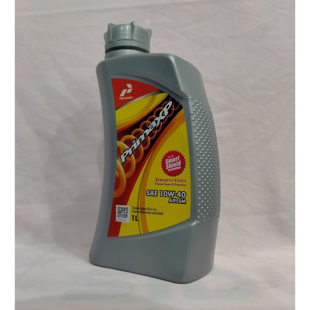 OLI MESIN MOBIL BENSIN PRIMA XP FORCE SAE 10W-40 1 LITER PERTAMINA