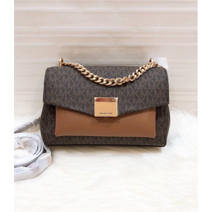 Tas Michael Kors Lita medium brown