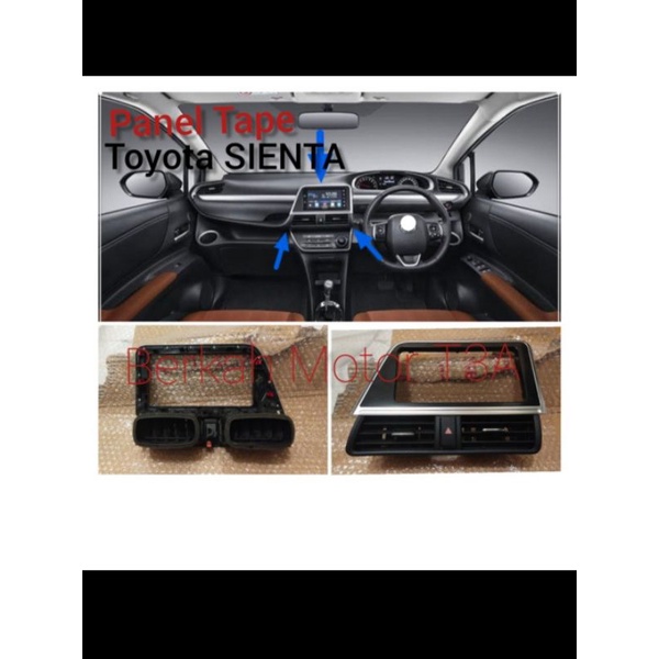 Panel Frame Head Unit Cover Panel TV Sienta Ori