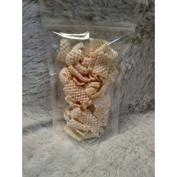 

krupuk taro matang rasa bawang