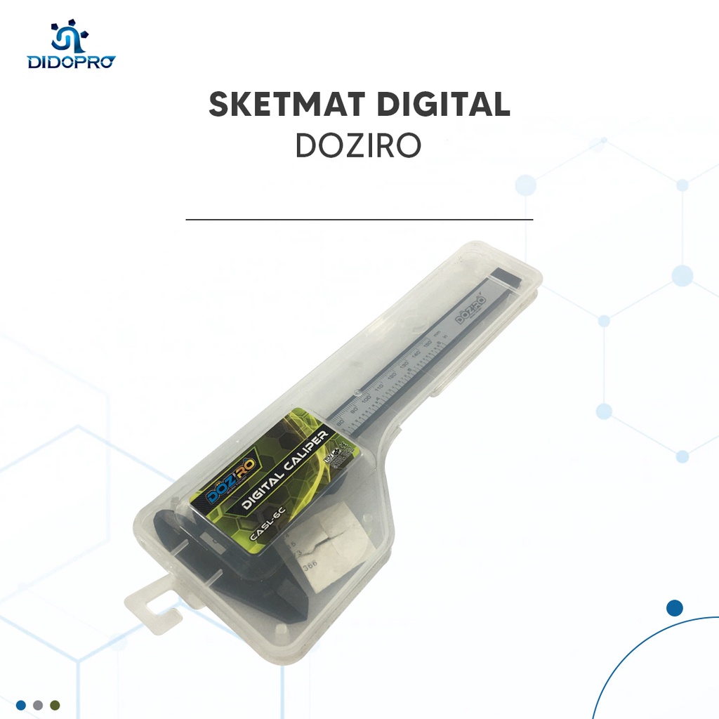 Digital Vernier Caliper DOZIRO Meter Jangka 150MM sketmat Jangka Sorong