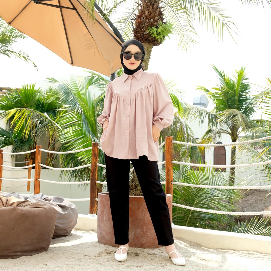 LEVRONKA TOP / BLOUSE / ATASAN WANITA / ATASAN KERJA